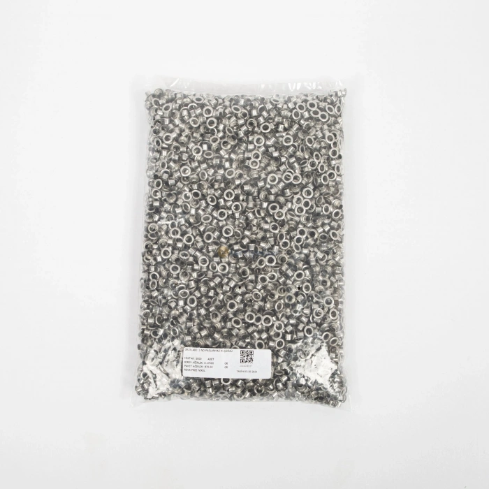 Gümüş(Nikel) 3no Kuşgözü 5000 adet