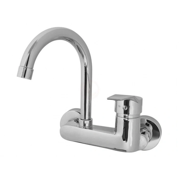 Güven Musluk Merve Yandan Kollu Aplike Evye Bataryas