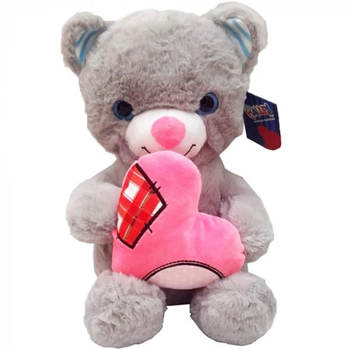 Halley Oyuncak Pembe Burunlu Peluş Hayvanlar 35 Cm PL62560