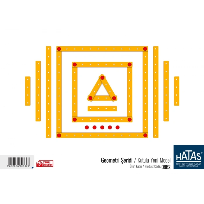 Hatas Geometri Şeridi Takımı 0862