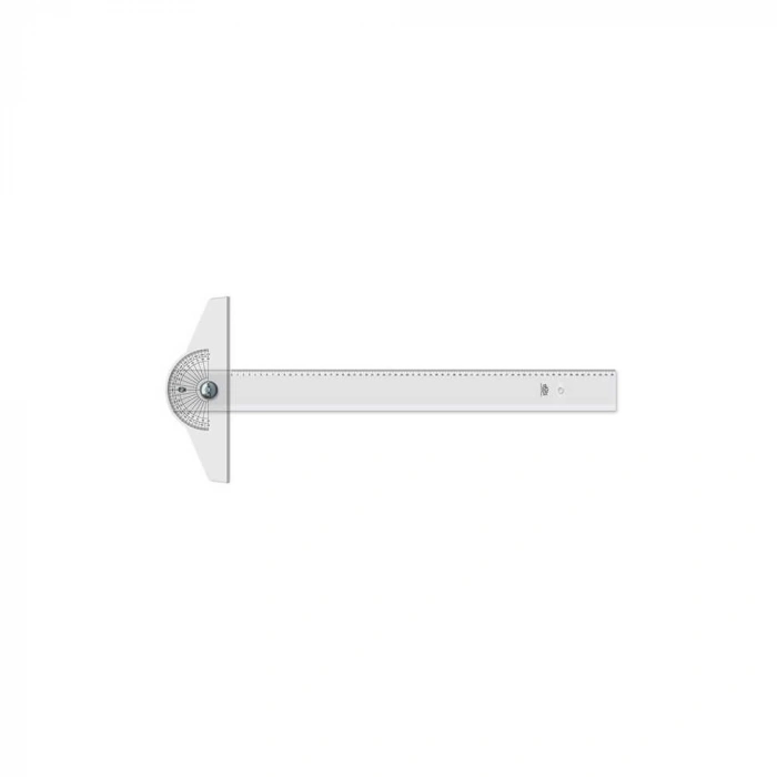 Hatas Minkale Başlıklı İnce Bizote T Cetveli 65 cm