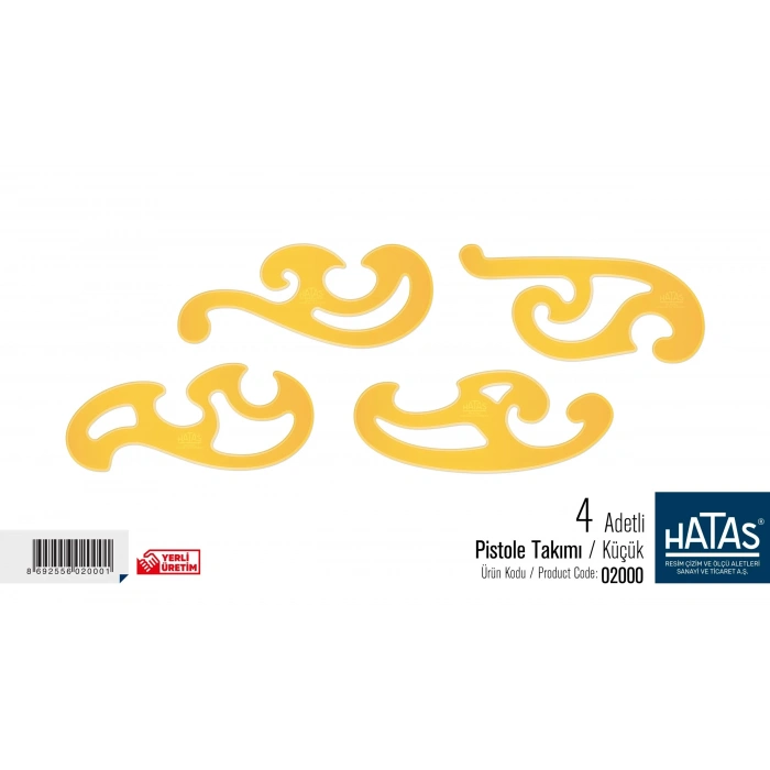 Hatas Pistole Takımı 4lü