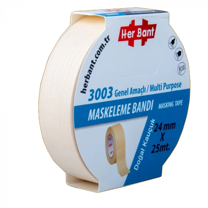 Her Bant Krepe (Maskeleme) Bantı 24 MMx25 Mt 3003