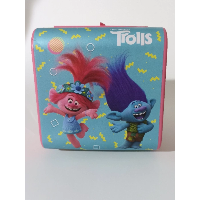 Herevin Lisanslı Beslenme Kutusu-Pembe Trolls 161272-260