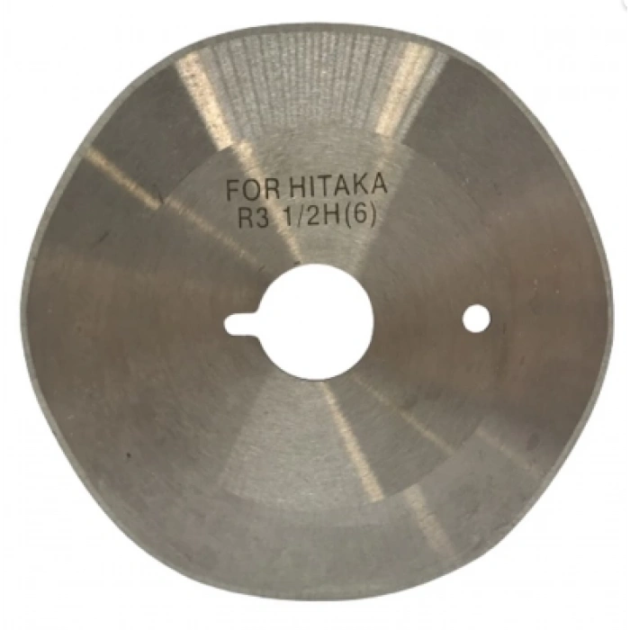 Hitaka Yuvarlak Kumaş Kesim Motor 6 Köşe Bıçak / R3 1/2H(6)
