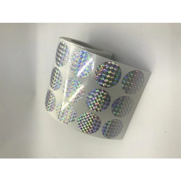 HOLOGRAM PLASTİK YUVARLAK ETİKET 30 MM 2000 ADET