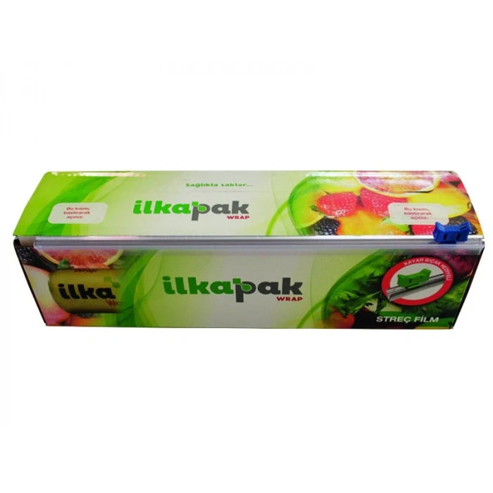 İlka Pak Streç Film 30 cm 10 Mic Kutulu ( 1 Adet )