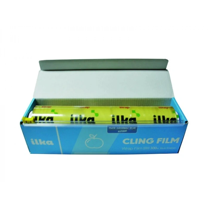 İlka Wrap Streç Film 30 x 300 Mt 8 Mic Kutulu ( 1 Adet )