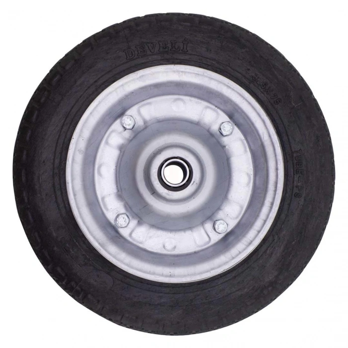 İnşaat El Arabası Tekerlek 350x70 Dolgu Rulmanlı
