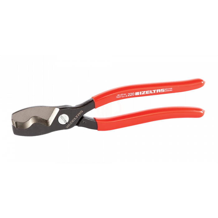 İzeltaş Çift Ağızlı Kablo Kesici 220 mm