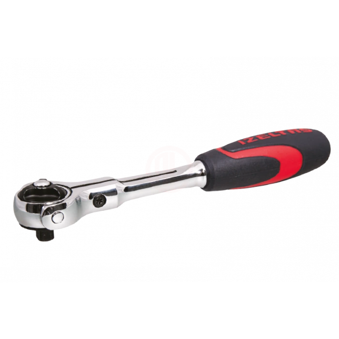 İzeltaş Mafsallı Cırcır Kolu 1/4 İnç 72 Diş 150 mm