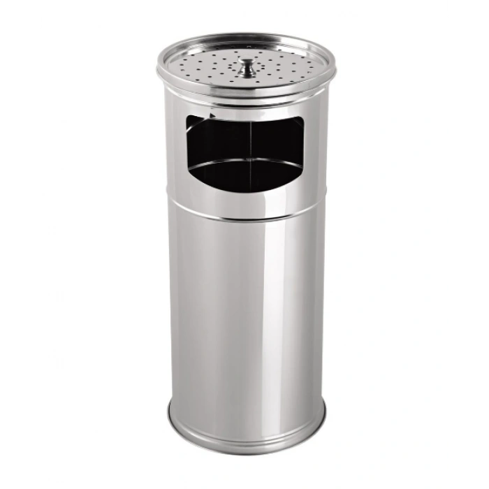 Izgaralı Kolon Küllük Krom Nikel ( 1 Adet )