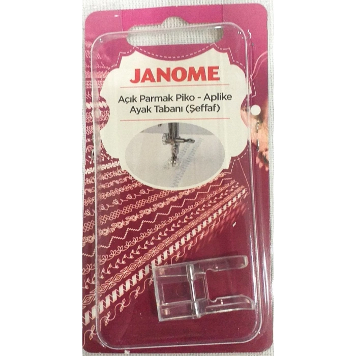 Janome Aplike (Açık Parmak) Ayağı