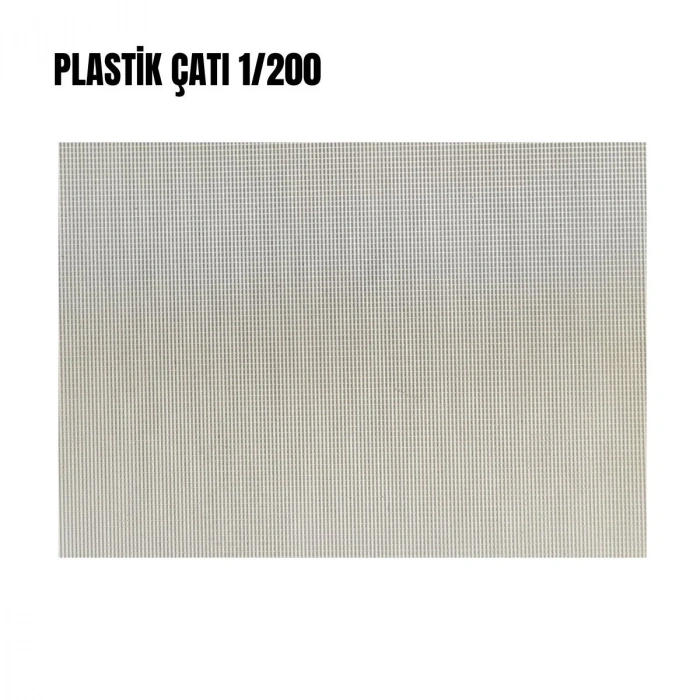 Jordania Plastik Çatı Beyaz A4 1/200