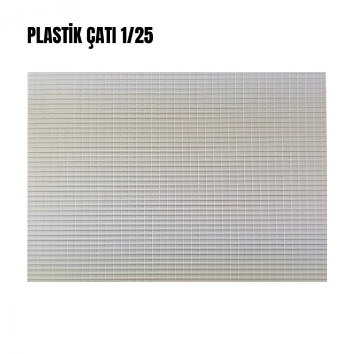 Jordania Plastik Çatı Beyaz A4 1/25