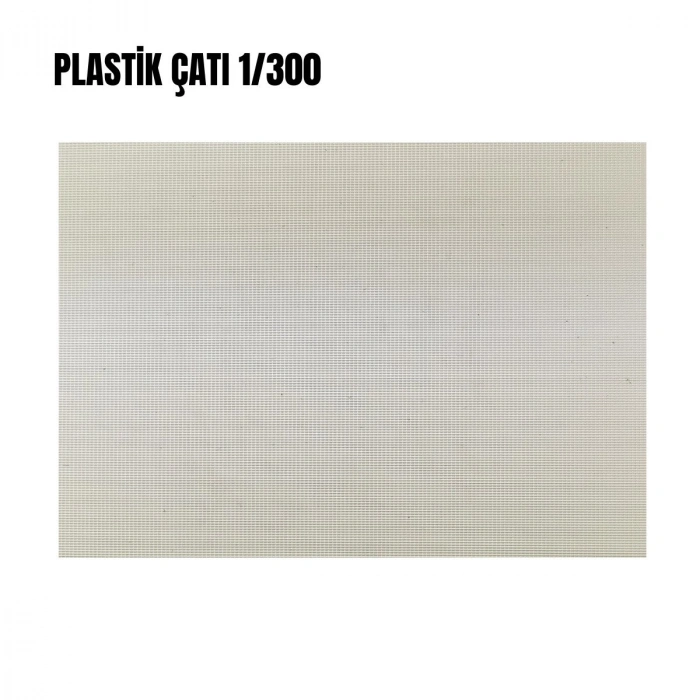 Jordania Plastik Çatı Beyaz A4 1/300