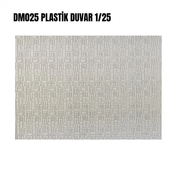 Jordania Plastik Duvar Beyaz A4 1/25