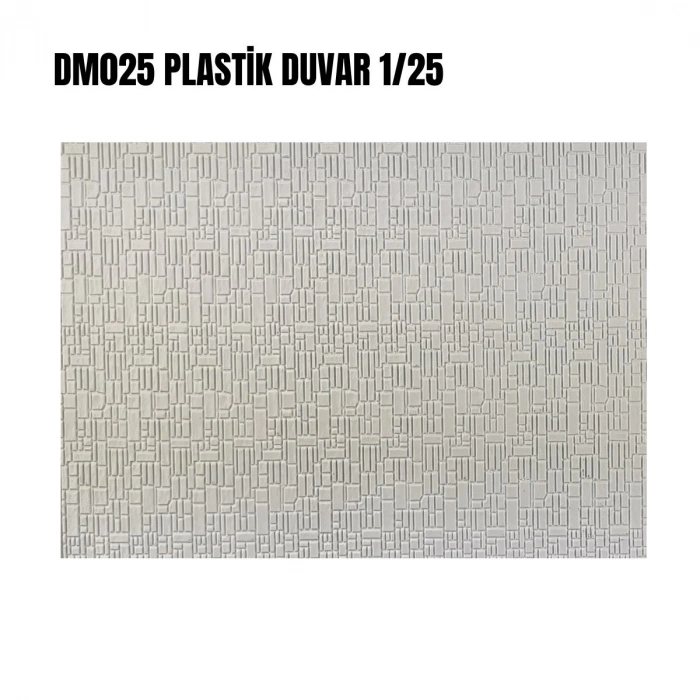 Jordania Plastik Duvar Beyaz A4 1/25