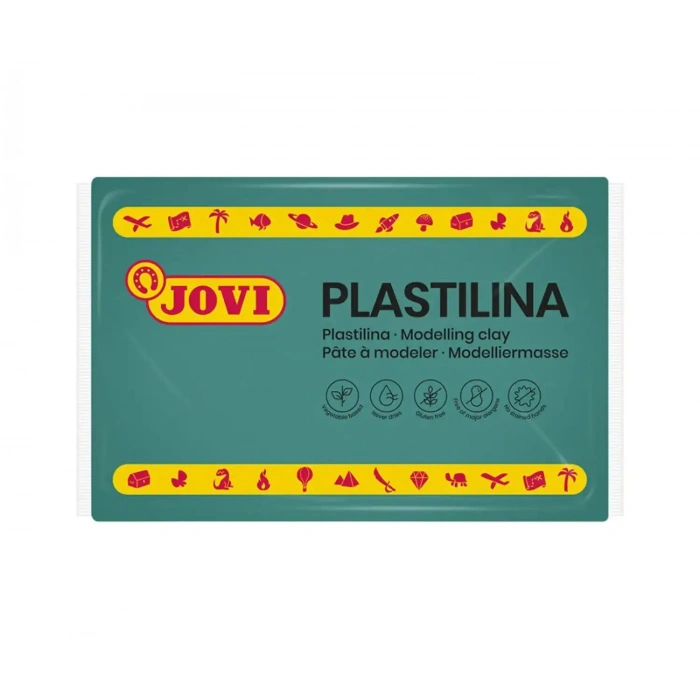 Jovi Plastilin Model Hamuru 350 g Yeşil
