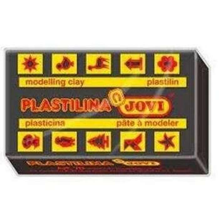 Jovi Plastilina Model Hamuru 50 g Siyah