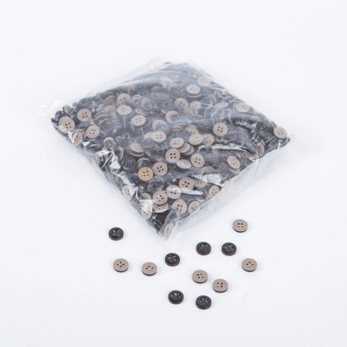 Kahverengi Gömlek Düğmesi 100 Adet