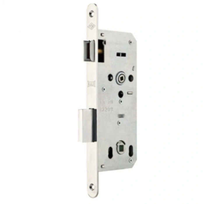 Kale Banyo Wc Kilidi Rozet Delikli Oval Nikel 40 mm - 169R4000030