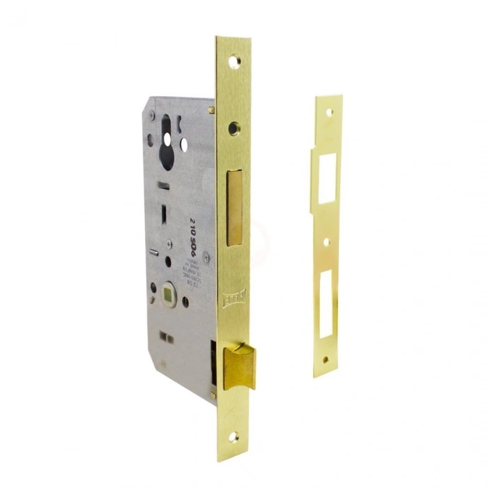 Kale Kilit Standart Silindirli Rozet Delikli Daire Kilidi 60 Mm Sarı - 152R6000082