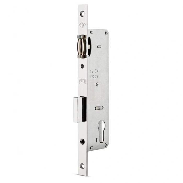 Kale Pvc Doğrama İçin Silindirli Makaralı Kapı Kilidi Krom 35 mm (Silindirsiz) - 155P3500001