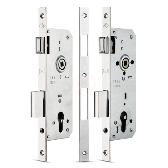 Kale Standart Silindirli Daire Kilidi Rozet Delikli Oval Krom 18 Mm Aynalı 45 mm (68 mm Silindirli) - 152RP450002