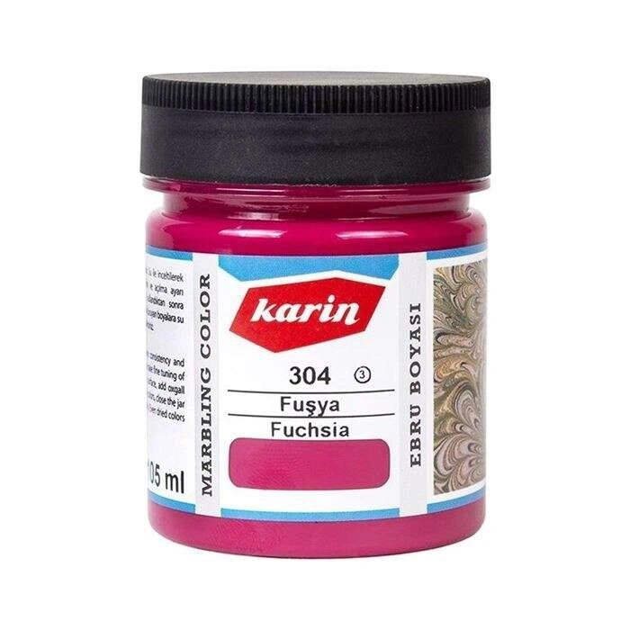 Karin Ebru Boyası 105 ml S:304 Fuşya