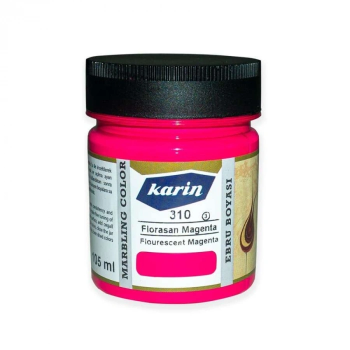 Karin Ebru Boyası 105 ml S:310 Florasan Magenta
