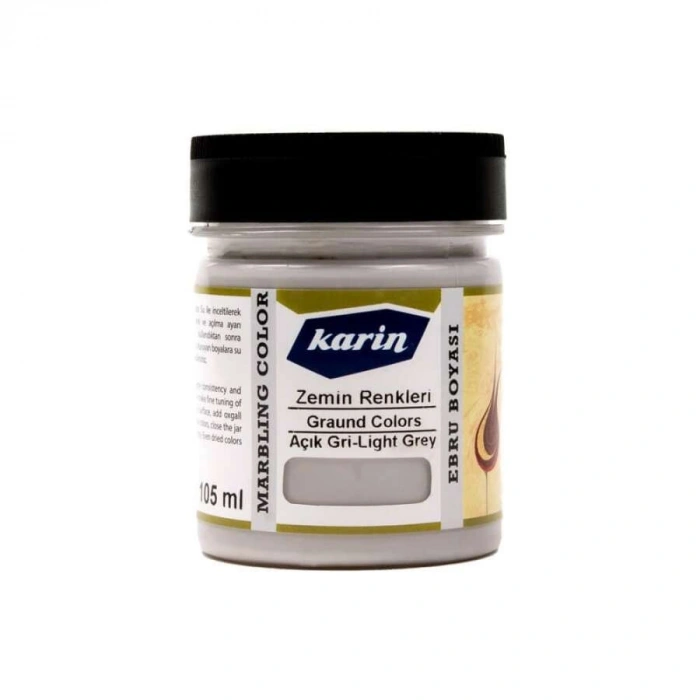 Karin Ebru Boyası 105 ml S:901 Açık Gri