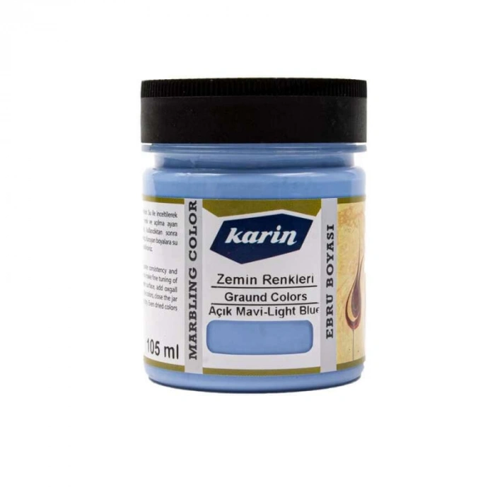 Karin Ebru Boyası 105 ml S:902 Açık Mavi