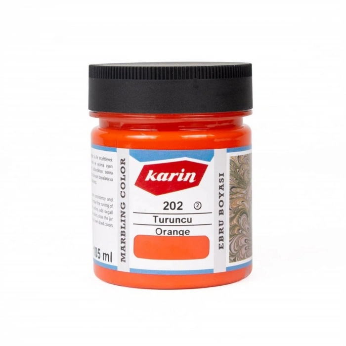 Karin Ebru Boyası 105ml 202 Turuncu