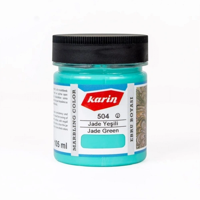 Karin Ebru Boyası 105ml 504 Jade Yeşili