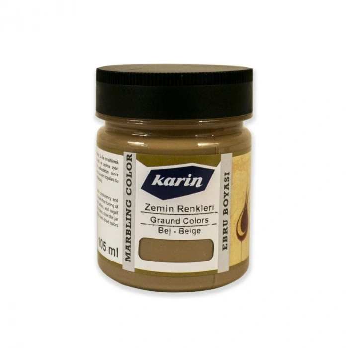 Karin Ebru Boyası 105ml Zemin Renkleri 904 Bej