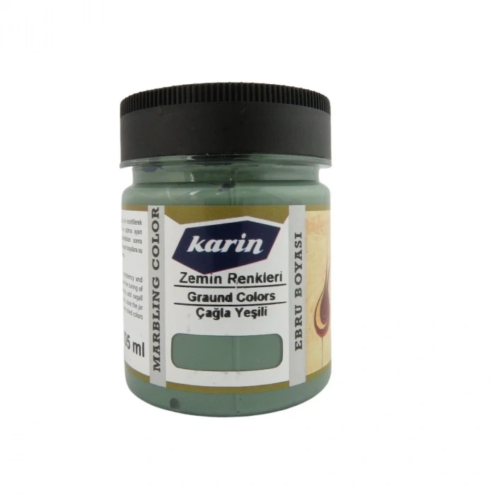 Karin Ebru Boyası 105ml Zemin Renkleri 905 Çağla Yeşili