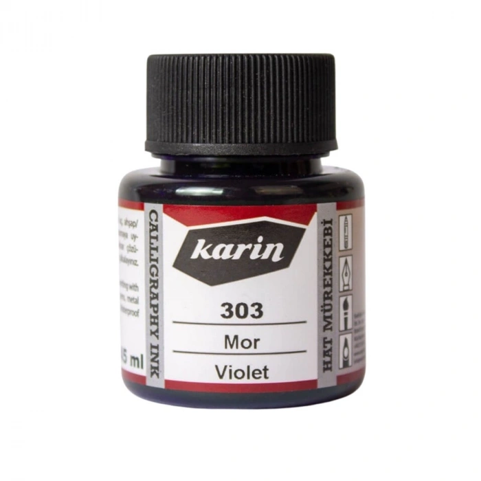 Karin Hat Mürekkebi 45ml 303 Mor