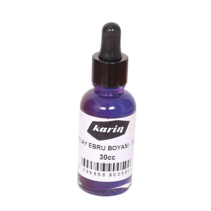 Karin Kolay Ebru Boyası 30ml - Mor