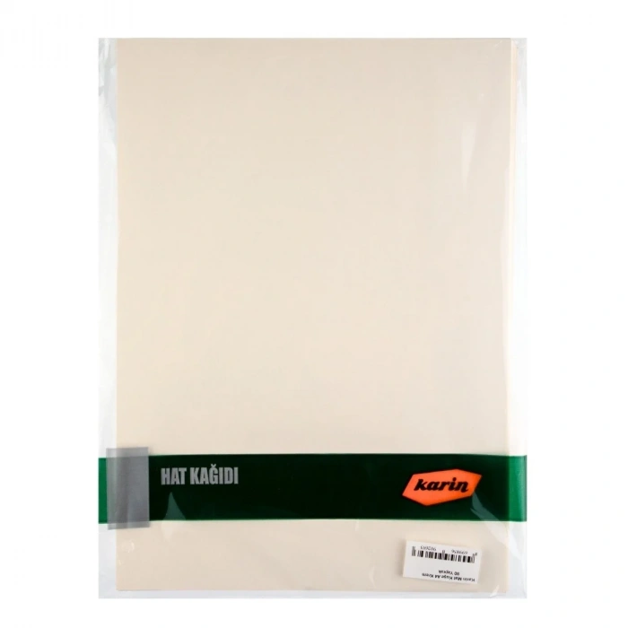 Karin Mat Kuşe Kağıt A4 Krem 80yp
