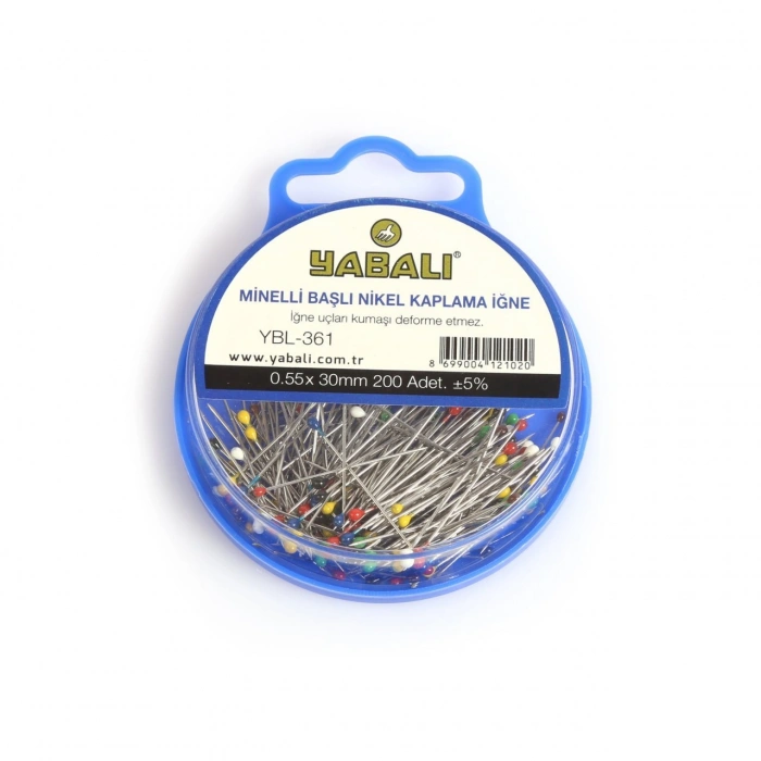 Karışık Mineli Başlı Nikel Kaplama İğne