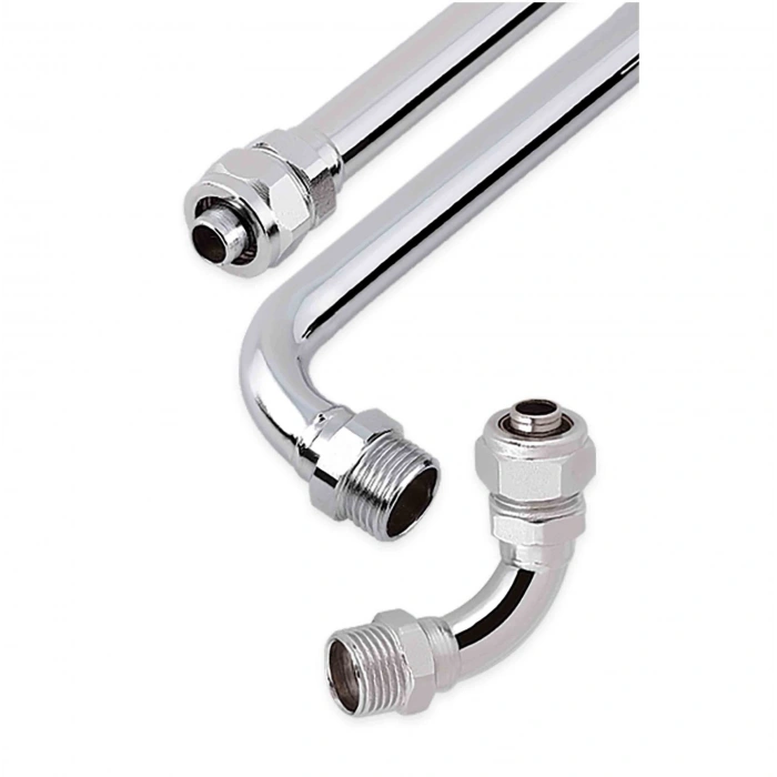 KAS Dirsek Kaynaklı Boru 16x2 10 Cm (90°)