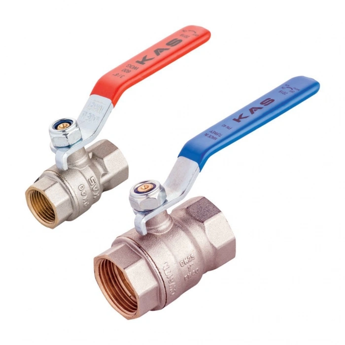 KAS Küresel Su Vanası İç Dişli PN25 - 1/4 İnç