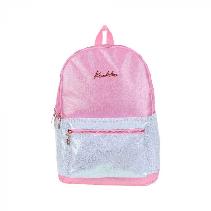 Kaukko Sırt Çantası Amazing B Letter-Pembe