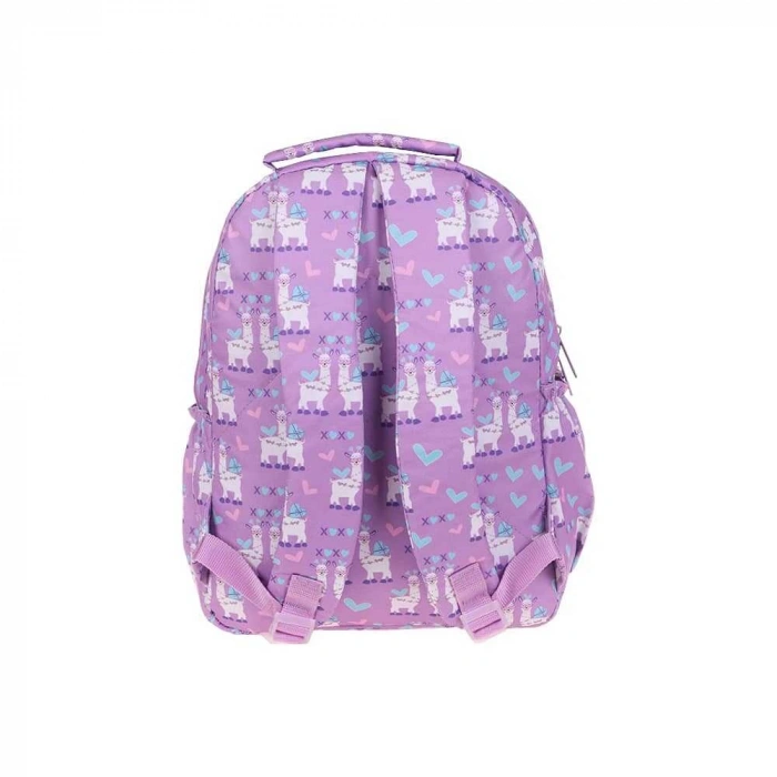 Kaukko Sırt Çantası Kids&Love Aynalı-Taşlı Lama L5093