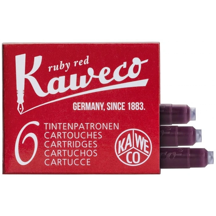 Kaweco Dolma Kalem Kartuşu 6lı KIRMIZI