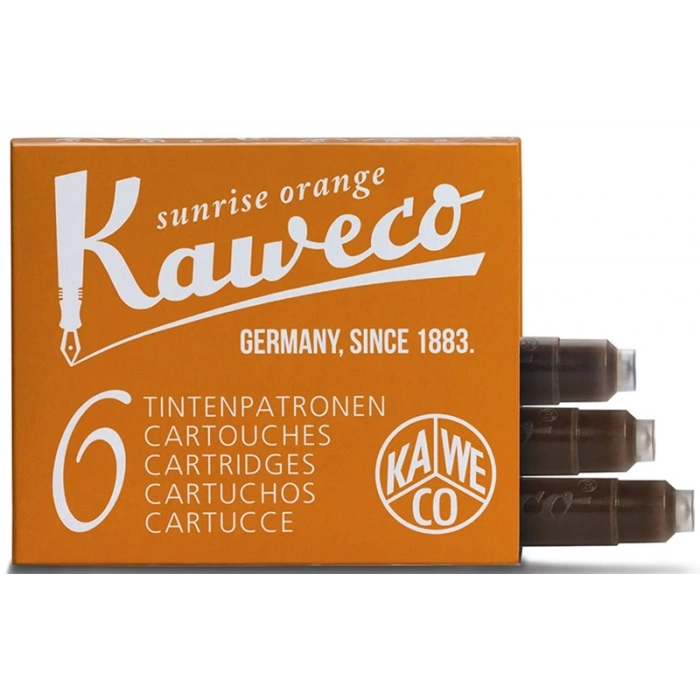 Kaweco Dolma Kalem Kartuşu 6lı TURUNCU