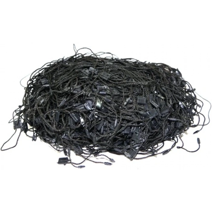 Kilitli Etiket İpi Siyah Renk