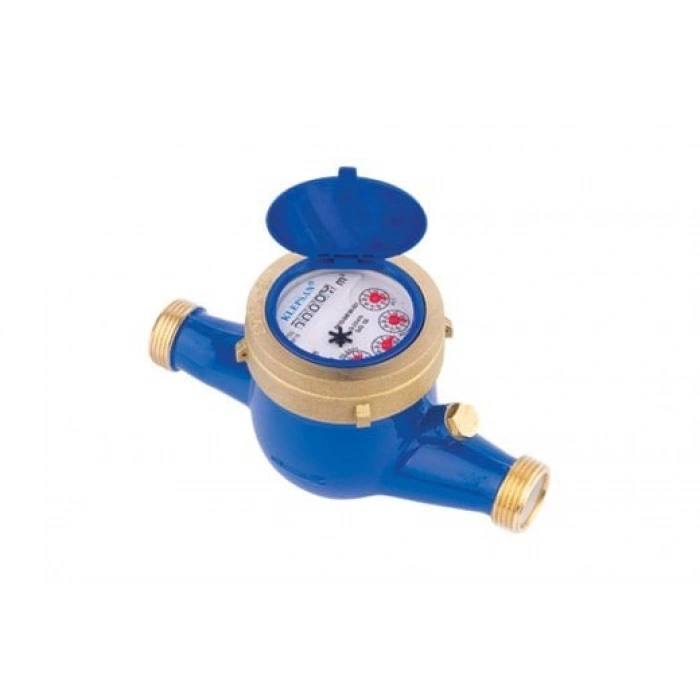 Klepsan Kuru Tip Çok Hüzmeli Soğuk Su Sayacı 3/4 190 mm 2,5m3/h - KVS2K