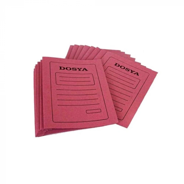 Km Tam Kapak Karton Pembe Dosya 50li Paket